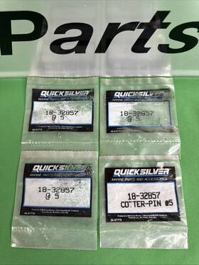18-32857 Quicksilver Mercruiser 32857 Lot Of 19 Mercury Shift Tilt Pin Lower Shock Cotter 3b