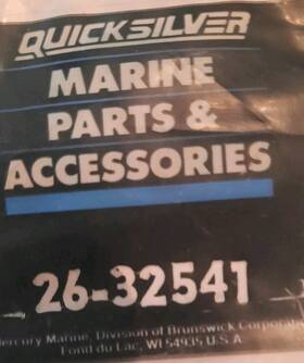 26-32541 Quicksilver Mercury One New Genuine Seal Oem Part