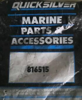 816515 Quicksilver Mercury One New Genuine - Standtube Oem Part