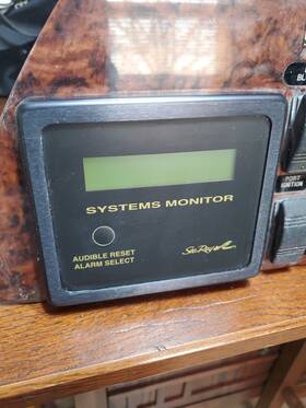 1769722 Sea Ray Searay Systems Monitor Panel