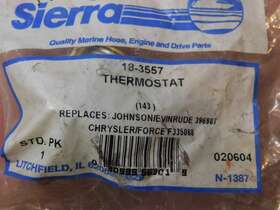 F335068 Sierra 18-3557 Omc Thermostat 396987 Chrysler Force This Is New Fast Shp