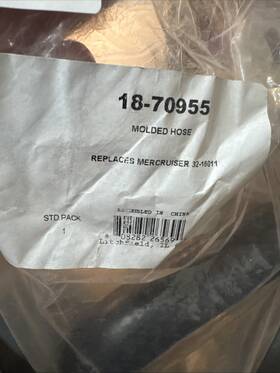 18-70955 Sierra Molded Hose New In Bag