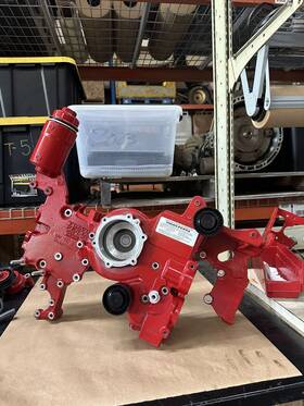 V8-350-ce-p Volvo Penta 23278005 Oem 5.3 L Front Engine Bracket Pn# 22497822 C-2