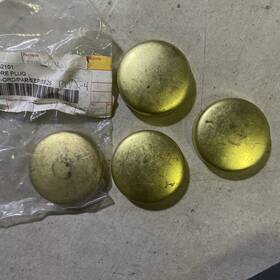 3852101 Volvo Penta 311377 Set Of Four / Omc Core Freeze Plugs - Oem Parts