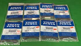 3853280 Volvo Penta Lot Of 4 Four 2 Barrel Carburetor Base Gaskets 1h