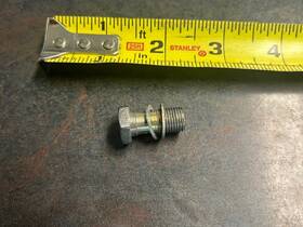 824711 Volvo Penta B12 Hallow Screw For A Banjo Fitting Used