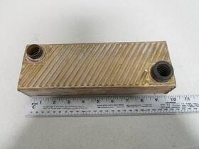 855453 Volvo Penta 4 Cyl Stern Drive Engine Heat Exchanger Insert