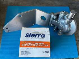 10161500 Yamaha Gm 305 Fuel Filter Bracket New And Base