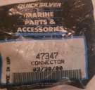 One New Genuine 47347 Mercury Quicksilver Hydraulic Gimbal Connector Oem Part. Fixed Price $49.99.
