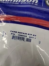 New Oem Evinrude Johnson Omc Brp Carb Repair Kit Pn 0398532,. Fixed Price $30.00.