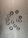 12 New Mercury Marine Quicksilver Mercruiser 26-45587 Oil Seal. Fixed Price $14.99.