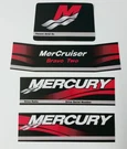 Mercury Decals Mercruiser Bravo Two 4 Piece Set. Fixed Price $15.00.