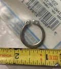 B20 Mercury Mercruiser 805272 Retaining Ring Snap Stainless Steel Nos. Fixed Price $12.00.