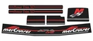 Mercruiser The Most Complete Alpha One Gen Two W/red Rams Sticker Set. Fixed Price $23.50.
