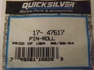 Quicksilver Mercruiser Roll Pin 17-47617 Oem. Fixed Price $14.99.