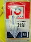 Volvo Penta Needle Valve 856284 Metering Rod Gm 07034840. Fixed Price $14.99.