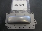 Johnson Evinrude Omc 0316163 Inner Exhaust Cover J304. Fixed Price $20.00.