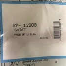 27-11988 Valve Cover Gasket Mercruiser 4.3L V6 Lot Of (R2319,P17). Fixed Price $22.00.