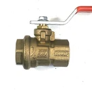 Red White Fig. 5044F Inline 1/4" Brass Ball Valve 150 Wsp 600 Wog Fnpt X. Fixed Price $7.91.