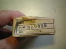 Evinrude/johnson/omc #389039 Bearing (has Rust It), Free Freight. Fixed Price $19.95.