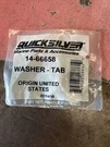 Mercury Marine Mercruiser Tab Washer 14-66658. Fixed Price $6.00.