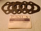 Mercury Quicksilver 27-34213 Fuel Pump Gaskets Lot Of 5 Vintage Genuine. Fixed Price $8.75.