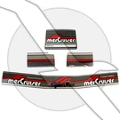 Mercruiser Counter Rotating Alpha One Decal Set 37-817387A91. Fixed Price $124.99.