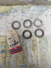 Johnson Evinrude Omc Pack Of 5 #323889 0323889 Shim .003 Inch.. Fixed Price $12.75.