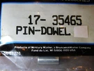 Mercury Mercruiser 17-35465 Dowel 5/16 For Many Engines Very Fast Shipping!!. Fixed Price $6.99.