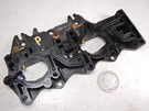 99 Omc Evinrude 115 Port Left Side Intake Manifold Plate Asy. Fixed Price $56.24.