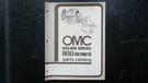 Omc Stern Drive 800 Series Parts Catalog 982148 1979 Illustrated. Fixed Price $24.99.
