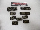 Z64 Genuine Mercury Quicksilver 37-13722A11 Decal Set Oem New Factory Boat Parts. Fixed Price $57.86.