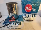 Nos Gm Ac 12-141 5576054 5574540 1958-67 Corvette Oil Filter 1963 261 Chevy 4X4. Fixed Price $12.95.