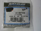 Mercury Marine Quicksilver Mercruiser 22-807958 Fitting Oem 1/4 18 Sterndrive. Fixed Price $55.99.