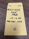 Nos Oem Omc Evinrude Johnson Lock Plate 307558 1.5-6HP PRE1968-1979 Lot Of 2. Fixed Price $9.00.