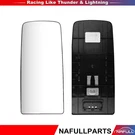 Pair Side Big Mirrors Glass Plate Heated For 2015-2018 Volvo Vnl. Fixed Price $45.88.