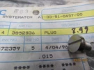 New Oem Omc Johnson Evinrude Drain Plug Screw 3852536. Fixed Price $8.99.