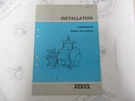 5307 Volvo Penta Installation Manual Aquamatic Engine 1984. Fixed Price $8.95.