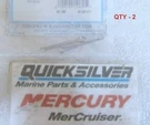 T34 Mercury Quicksilver 18-32857 Cotter Pin Set Oem New Factory Boat Parts. Fixed Price $9.59.