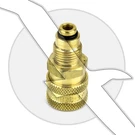 Mercruiser Marine Motor Engine Quick Connect Fitting 22-865415. Fixed Price $27.99.