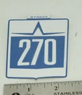 Nos Genuine Oem Volvo Penta 873524 Decal Aq 270. Fixed Price $47.49.