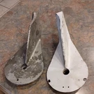 909779 Omc Trim Tab Rudder Pre-owned Ea.. Fixed Price $21.99.