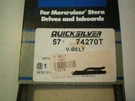 Quicksilver Mercury #57-74270T V-belt, Free Freight. Fixed Price $14.95.