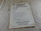 Mercruiser Stern-drive 1A 1B 1C Ez-shift Parts Catalog Sn 1777799-2962140 1966. Fixed Price $6.78.