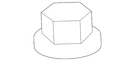 Genuine Volvo Suspension Stabilizer Bar Link Nut 985869. Fixed Price $11.76.