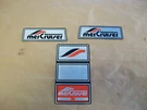 Mercury / Mercruiser Boat Outdrive Decal Set #37-76731A. Fixed Price $63.95.