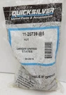 Lot Of 5 # 11-20739 Oem Mercury Mercruiser Quicksilver Nut Set. Fixed Price $21.95.