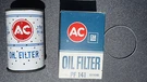 Nos Ac Gm PF141 1958-67 Corvette Camaro Chevelle 327 427 Oil Filter Dated '71. Fixed Price $24.99.