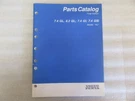 PM139 1995 Volvo Penta "hu" 7.4GL, 8.2 7.4GI, 7.4GSI Parts Catalog 7797019-2. Fixed Price $9.54.