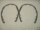 18-0976 27-14250 Timing Chain Cover Gasket (2) For Mercruiser Alpha Bravo. Fixed Price $16.29.